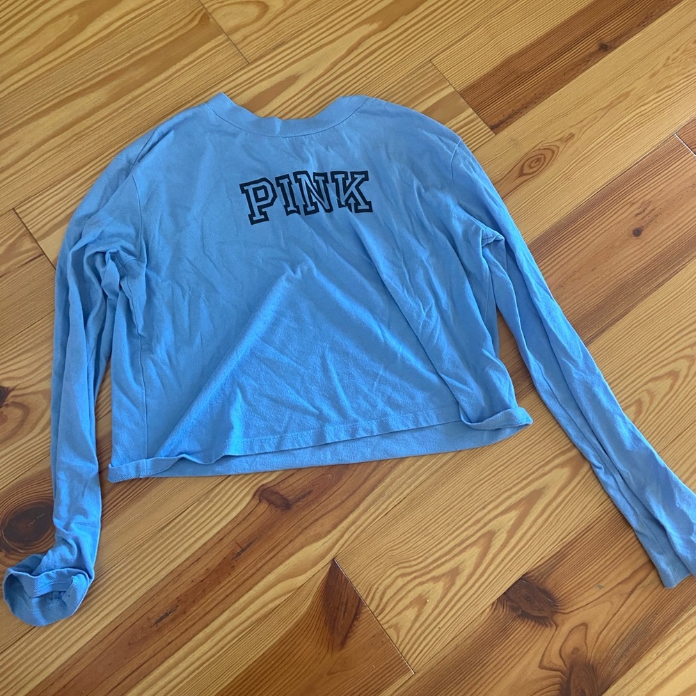 Pink vs cropped hoodie